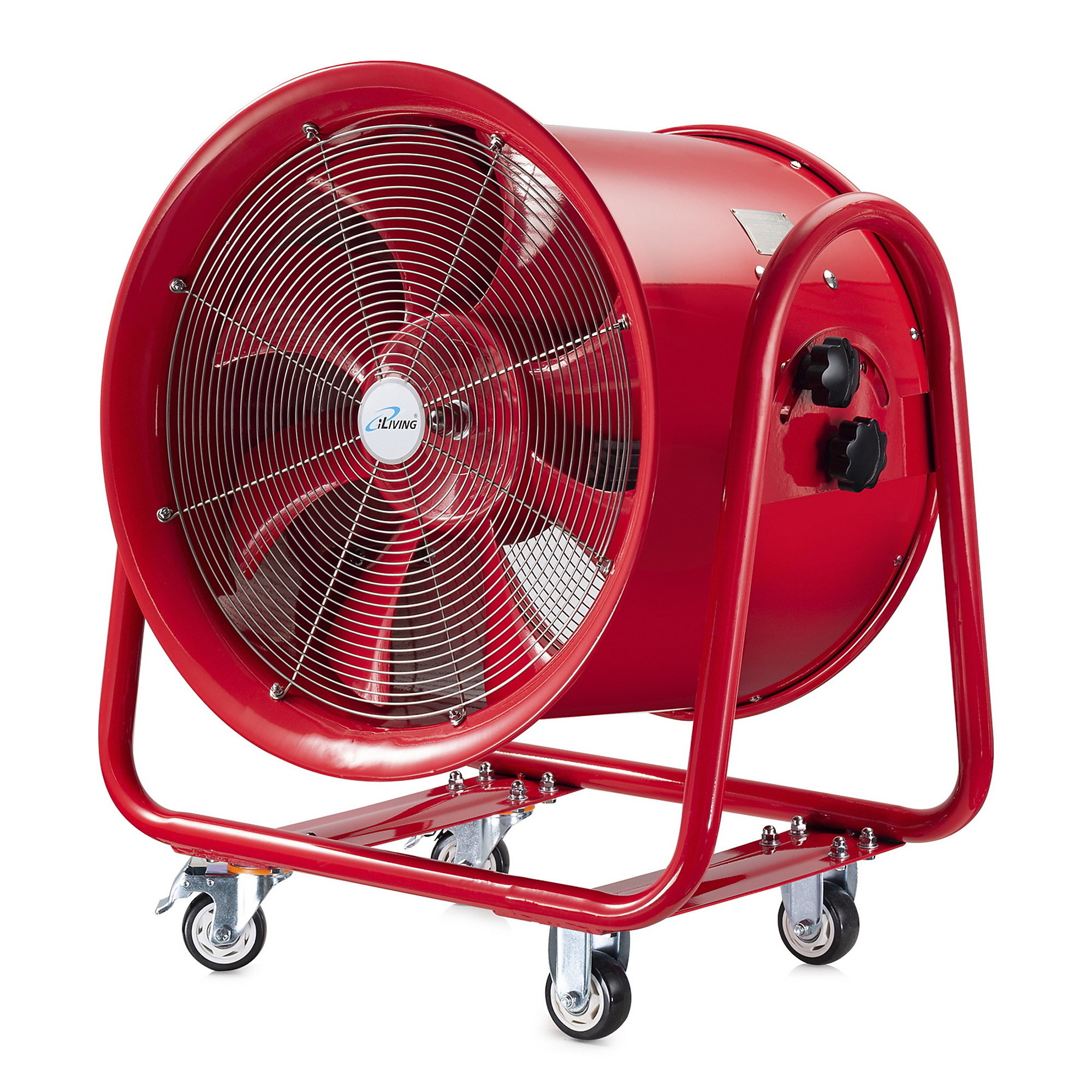 Dr. Infrared Heater iLiving Explosion Proof Utility Fan — 20in., High Velocity, 5830 CFM, 1720 RPM, Portable, 900W, Model# ILG8EF20EX